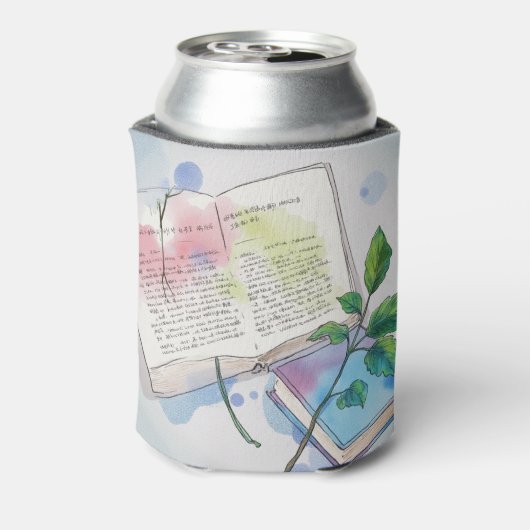 Journal & Vine Aesthetic Can Cooler (Blikje Achterkant)