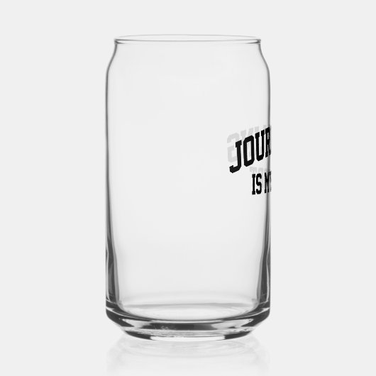 Journaling is mijn sport blikvorm glas (Rechts)