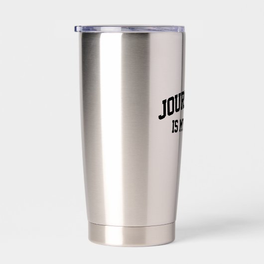 Journaling is mijn sport geïsoleerde drinkbeker (Rechts)