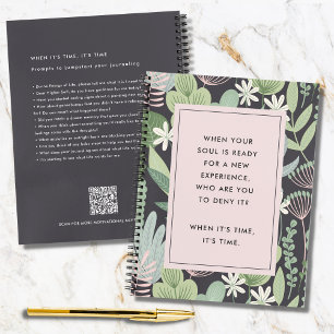 Journaling Prompts voor Self-Discovery Botanical Notitieboek
