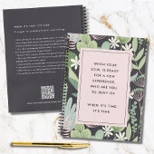 Journaling Prompts voor Self-Discovery Botanical Notitieboek