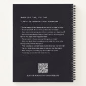 Journaling Prompts voor Self-Discovery Botanical Notitieboek (Achterkant)