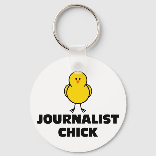 Journalist Chick Sleutelhanger (Voorkant)
