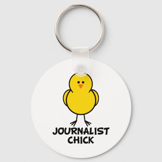 Journalist Chick Sleutelhanger (Voorkant)
