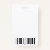 Journalist die het nieuws meldt badge (Achterkant)