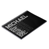 Journalist Extraordinaire CUSTOM Notitieboek (Linkerzijde)