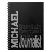 Journalist Extraordinaire CUSTOM Notitieboek (Voorkant)