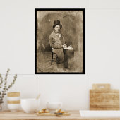 journalist Greeley Daguerreotype 1844 Poster (Keuken)