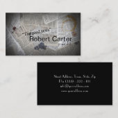 Journalist Krantenkrant Persbericht Visitekaartje (Voorkant / Achterkant)