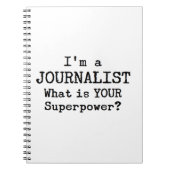 journalist notitieboek (Voorkant)