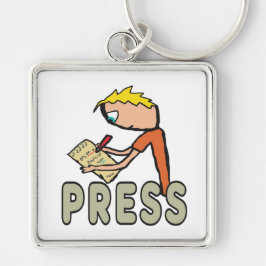 Journalist Persverslag Sleutelhanger