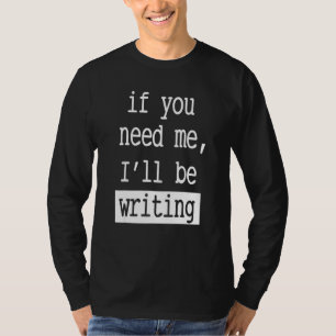 Journalist Schrijfmachine Tekst Journalistiek Schr T-shirt