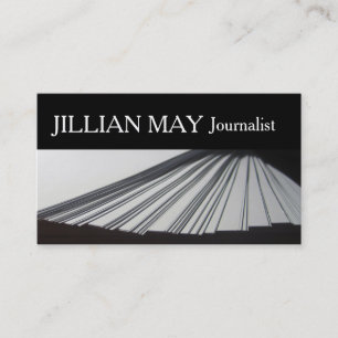 Journalist Schrijver Media Pers Visitekaartje