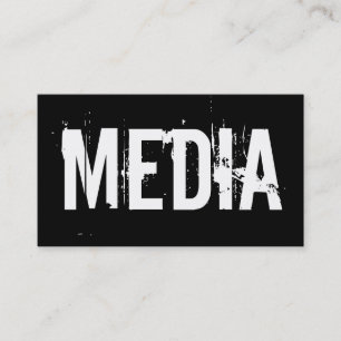 Journalist Schrijver Media Pers Visitekaartje