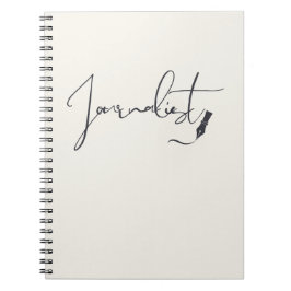Journalist Script Notebook – Minimalistisch Schrij Notitieboek
