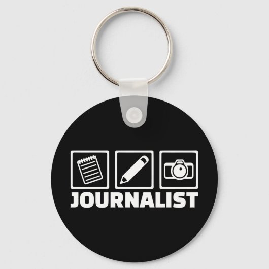 Journalist Sleutelhanger (Voorkant)