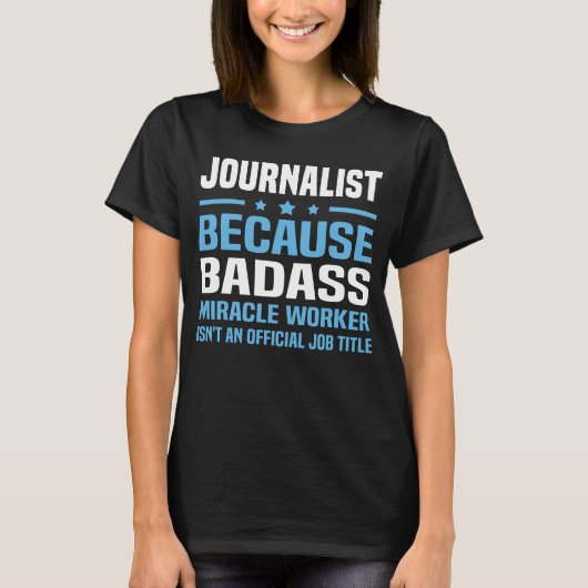 Journalist T-shirt (Voorkant)