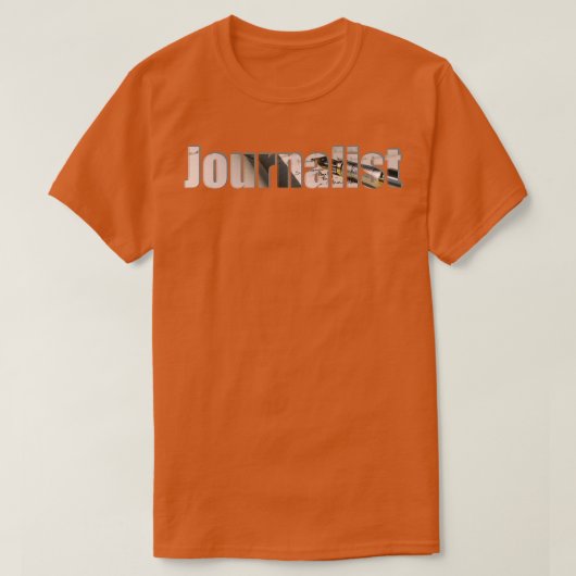 Journalist T-shirt (Design voorkant)