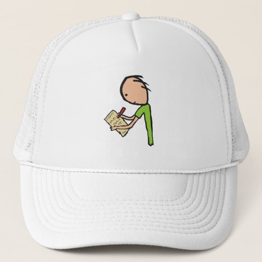 Journalist Trucker Pet (Voorkant)