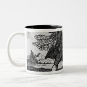 Journalist Tweekleurige Koffiemok (Links)