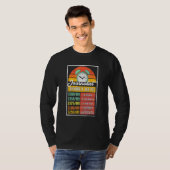 Journalist Uurtarief Kletskoek T-shirt (Voorkant volledig)