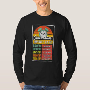 Journalist Uurtarief Kletskoek T-shirt