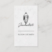 Journalist Visitekaartje (Voorkant)