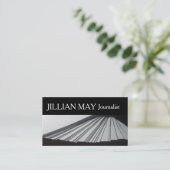 Journalist Writer Media Press Visitekaartje (Staand voorkant)