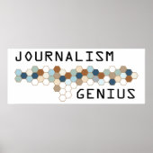 Journalistiek Genius Poster (Voorkant)