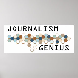 Journalistiek Genius Poster