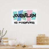 Journalistiek is altijd poster (Keuken)