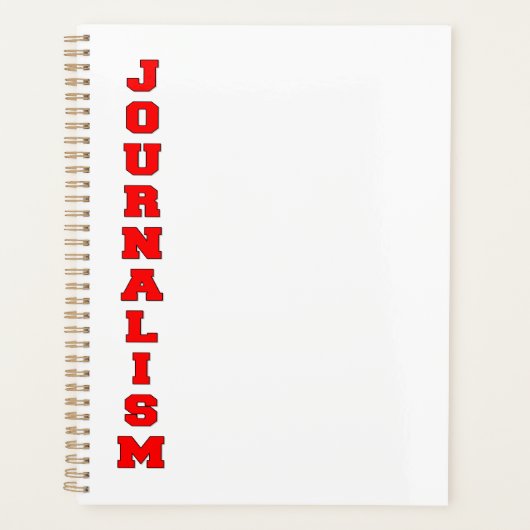 Journalistiek Planner (Voorkant)