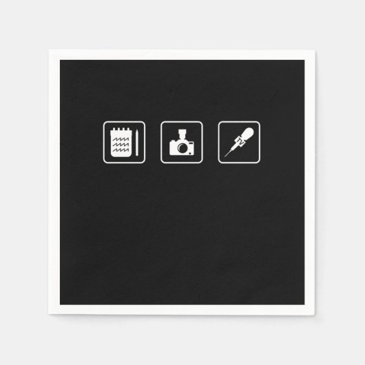 Journalistiek schrijver Journalist Reporter Servet (Voorkant)