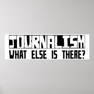 Journalistiek wat er nog meer is? poster