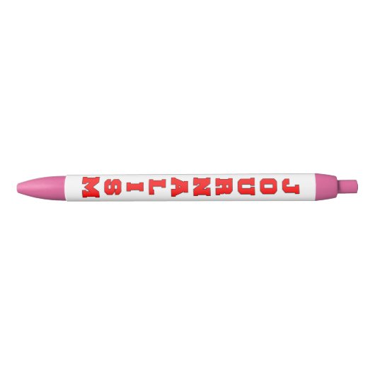 Journalistiek Zwarte Inkt Pen (Voorkant)