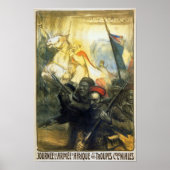 Journee de l'Armee d'Afrique (canvas) Poster (Voorkant)