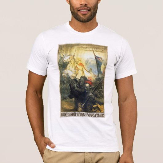 Journee de l'Armee d'Afrique T-shirt (Voorkant)