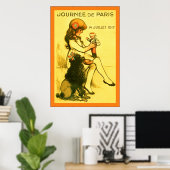 Journée de Paris ~  Frans WW1-Poster Poster (Thuiskantoor)