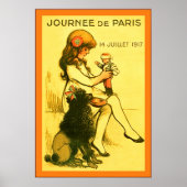 Journée de Paris ~ Frans WW1-Poster Poster (Voorkant)