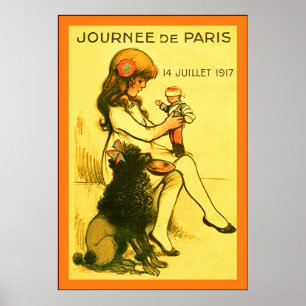 Journée de Paris ~ Frans WW1-Poster Poster
