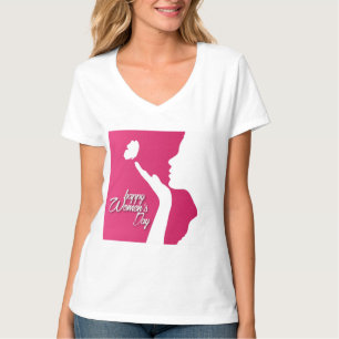 Journée internationale de la femme happy women's d t-shirt