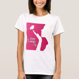 Journée internationale de la femme happy women's d t-shirt