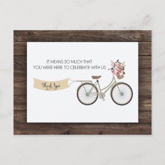 Journey 4,25 inch x 5,6 inch Bedankt Post Kaart