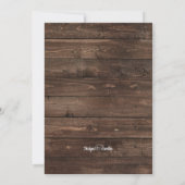 Journey 5" x 7" Uitnodiging / Flat Kaart (Achterkant)