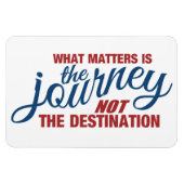 JOURNEY aangepaste magneet (Horizontaal)