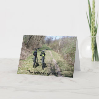 Journey Ahead greeting card Kaart