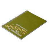 JOURNEY Custom notitieboek (Linkerzijde)