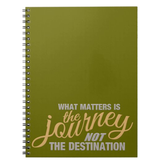 JOURNEY Custom notitieboek (Voorkant)