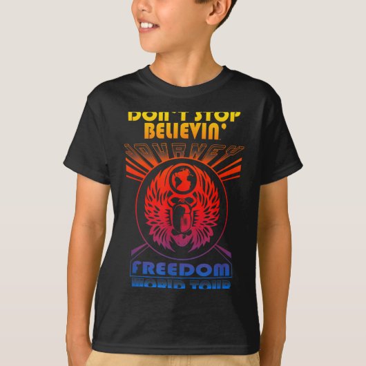 Journey Don't Stop Believin'  T-shirt (Voorkant)