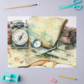 "Journey-geïnspireerd: avontuur wacht" Tissuepapier (Craft)